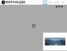Tablet Screenshot of keepgallery.com